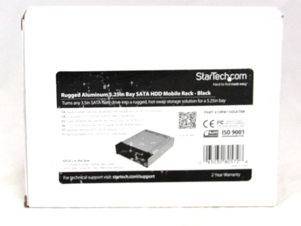 StarTech DRW150SATBK Removable SATA Harddrive Enclosure 38-2 - Image 1 of 2