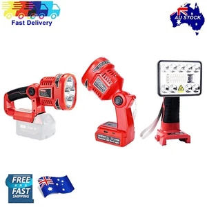 LED Work Flash Light Torch Lamp For Milwaukee M18 18V Li-ion Battery Charger AU - Picture 1 of 8