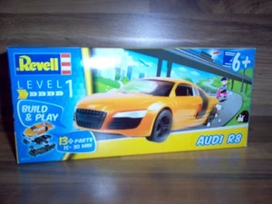 Revell Build & Play - 2015 Audi R8 / 1:25 / Level 1 / 6+ / 06111 / Neuf - Photo 1/3
