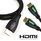 TV TO GAME CONSOLE HDMI CABLE 4K 2160p Green LED Light-Up Xbox Playstation Wire