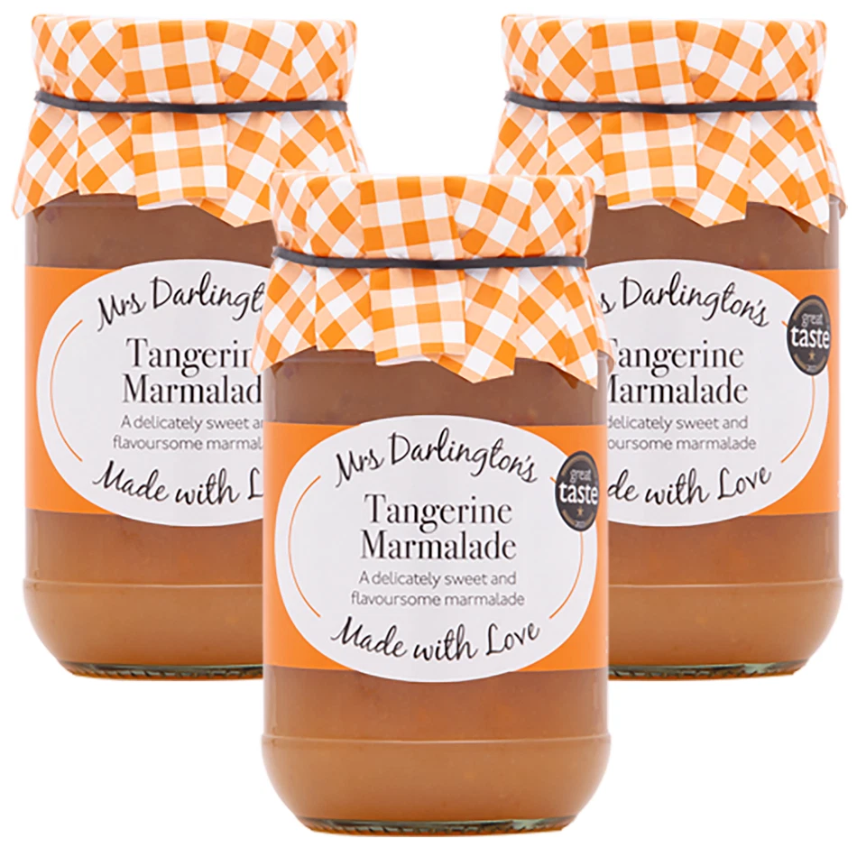 Mrs Darlington's Tangerine Marmalade 340g - *PACK OF 3* - Image 1 of 1