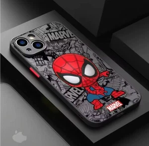 Cover iPhone 11-15 Pro Max Spiderman Groot - Custodia Antiurto in TPU" - Zdjęcie 1 z 12