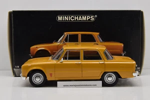 ALFA ROMEO GIULIA 1300 SUPER 1970 MINICHAMPS 1/18 NEUVE EN BOITE - Foto 1 di 13