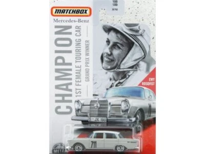 Mercedes Benz 220 SE - Ewy Rosqvist - 1962 - Grand Prix Winner - Matchbox 1:64 - Bild 1 von 4