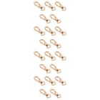 40 Pcs Metal Hand Strap Alloy Buckle Key Chain Accesorios