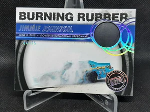 2012 Presseausweis Jimmie Johnson brennender Gummi BR-JJ2 NASCAR /75 - Bild 1 von 3