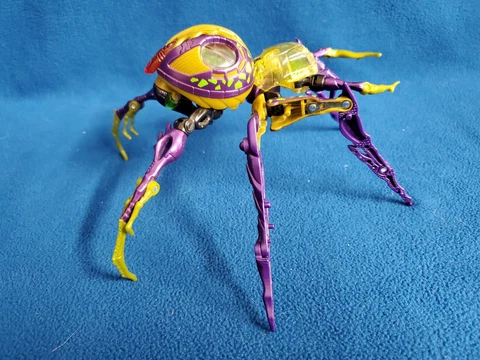 Blackarachnia Beast Machines 100% Complete Deluxe 1999 Hasbro Transformers Cover