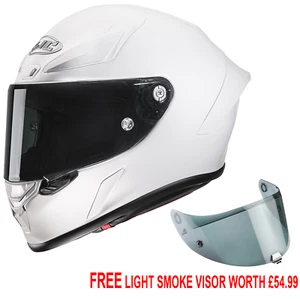 Casco de motocicleta HJC RPHA 1 blanco - Imagen 1 de 6