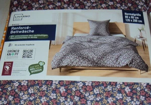 4tlg BETTWÄSCHE SET Renforce 135cm x 200cm Mille Fleur Blumen - Bild 1 von 3