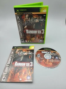 Tom Clancy's Rainbow Six 3 (Microsoft Xbox, 2003) Complete (CIB) With Manual - Picture 1 of 1