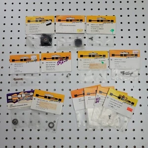 HPI Racing Nitro Engine Star 12E / 15FE ~ Parts Lot Cover Plate, Bearing, Rod - Picture 1 of 10