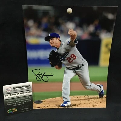 FOTO A COLOR 8X10 AUTOGRAFIADA FIRMADA POR SCOTT KAZMIR DODGERS CERTIFICADO DE AUTENTICIDAD UPSC 15982 Foto 1 de 3