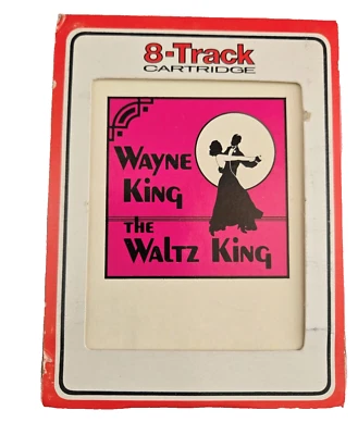 Wayne King The Waltz King 8 Track Tape 1985 Vintage RCA Big Band Music - Image 1 of 4