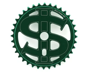 MCS Bully Big Money Chainwheel - 33T Green - Wheelie - SE Bikes - BMX - Picture 1 of 1