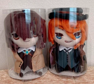 Bungo Stray Dogs Dazai & Chuya Chokon to Friends Plush Set 7.1 in Sol Intl New - Picture 1 of 2