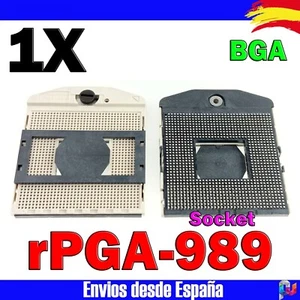1x SOCKET rPGA-989 rPGA989 para soldadura directa - Reballing - BGA CPU - Imagen 1 de 1