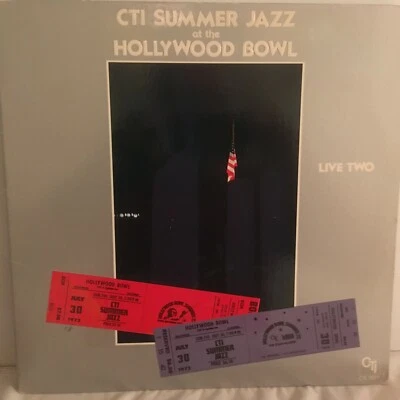 CTI  ALL  STARS           LP   CTS SUMMER JAZZ AT THE HOLLYWOOD  BOWL - Image 1 of 4