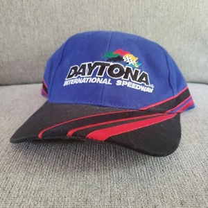 Daytona International Speedway Blue, Red & Black Adjustable Hat ISC Clean VTG - Picture 1 of 7