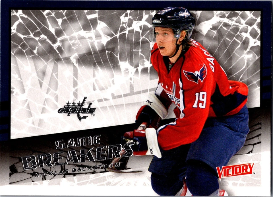 2008-09 Upper Deck Victory - Game Breakers #GB-28 Nicklas Backstrom - Image 1 of 2