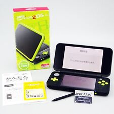 Nintendo 2DS LL Console System Japanese Version Black x Lime Japan Used