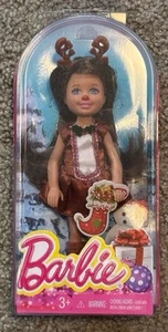 2013 Mattel Chelsea Weihnachten Rentier rote Nase Barbie Puppe Santa’s Helper - Bild 1 von 6