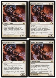 Angelic Skirmisher x4 4x 2013 Gatecrash PLAYSET White Rare Creature MTG NM AZ1 - Picture 1 of 2