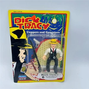 1990 Playmates Toys Dick Tracy Copper & Gangsters Dick Tracy #5701 Neu auf Karte - Bild 1 von 1