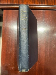 The Stamps of Great Britain 1840-65 Volumes 1-2 by Seymour 1934-7 Leather Bound - Imagen 1 de 7