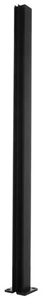 CRL D990BL24C Matte Black 24" Center Design Series Partition Post - Picture 1 of 7