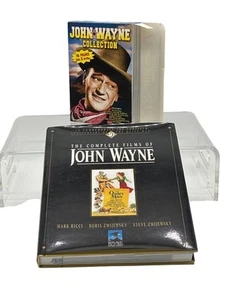 The Complete Films Of John Wayne Hardcover Book & 16-Film DVD Collection Set - Imagen 1 de 24