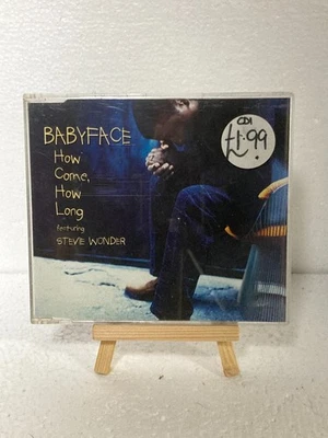Babyface Featuring Stevie Wonder–How Come How Long - CD Single- 1997 - Free Post - Image 1 of 3
