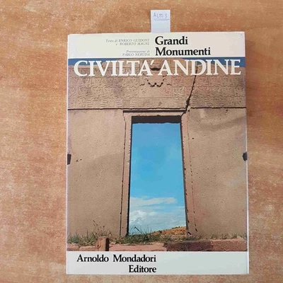 CIVILTA' ANDINE chavin ande ayllu -grandi monumenti MONDADORI 1974 PABLO NERUDA - Immagine 1 di 4