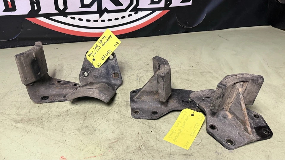 01-10 Chevrolet Silverado GMC Sierra 3500HD delantero + trasero hoja resorte parachoques tope Foto 1 de 4