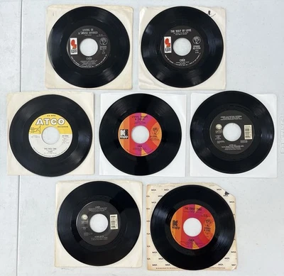 Lot of (7) Cher 45 RPM Records - Lot #4 - Image 1 of 2