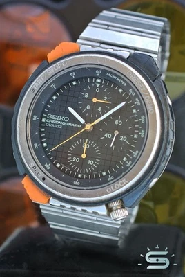 Cronografo Seiko 7A28-7050 spinning - Image 1 of 4