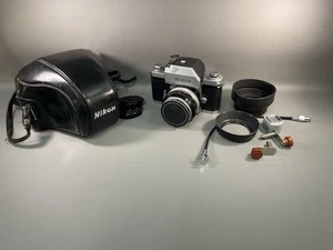 Cámara fotográfica Nikon F Photomic FTN 35 mm SLR con lente NIKKOR 50 mm f/1,4 PROBADA - Imagen 1 de 12