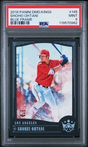 👑 2018 PANINI DIAMOND KINGS 145 SHOHEI OHTANI FACING LEFT-BLUE FRAME 💎 PSA 📈 - Picture 1 of 3