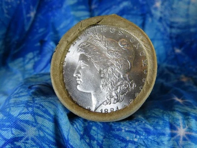 20 monedas UNC BU dólar Morgan 1884 FINAL/CC FINAL BESTVER #5083 Foto 1 de 4