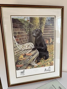 Framed Mounted Limited Edition Print NIGEL HEMMING “WISH YOU WERE HERE” 592/850 - Picture 1 of 7