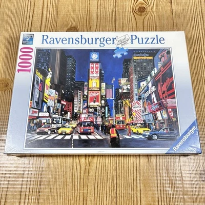 Ravensburger 1000 Piece Puzzle Times Square New York City 2010 Germany 27”x20” - Image 1 of 4