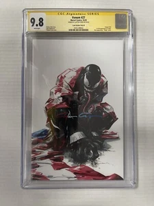 VENOM #27 CGC SS 9.8 FIRMADO CLAYTON CRAIN "FIRMA DE EE. UU." VARIANTE VIRGEN - Imagen 1 de 2