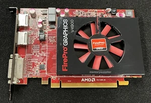 DELL AMD FIREPRO V4900 1GB 2DP-DVI GDDR5 VIDEO GRAPHICS CARD - Picture 1 of 2