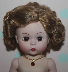 Madame Alexander MA Accessoire facettierte Faux-Rubin Halskette Halsband (KEINE PUPPE) - Bild 1 von 5