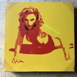Madonna Box Print Pop Art Canvas Wall Art 12 x 12" Sealed - Picture 1 of 5