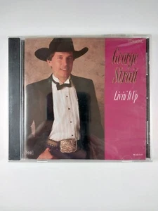 George Strait - Livin' It Up (CD, 1990) MCA Records - MCAD-6415 - Sealed - Imagen 1 de 4