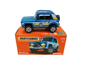 Matchbox MBX FIELD SUV Car Blue 1:64 Scale Metal Diecast Car Model Toy - Picture 1 of 4