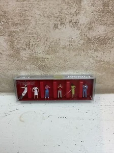 PREISER #10109, HO 1:87, AT THE SALES TRAILER, MODEL RAILWAY FIGURES - Foto 1 di 3