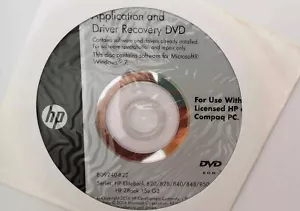 HP Drivers Recovery DVD EliteBook 820 828 840 848 850 ZBook 15u Windows 7 - Picture 1 of 1