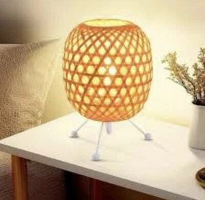 Arturesthome Vintage Bamboo Table Lamp. - Picture 1 of 1