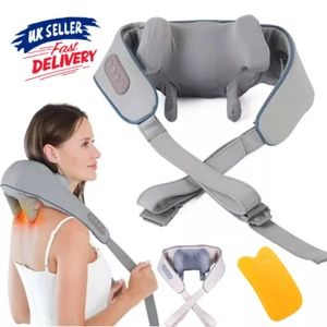 Neck And Shoulder Massager, Shiatsu, Kneading With Heat And 2 Modes - Picture 1 of 20